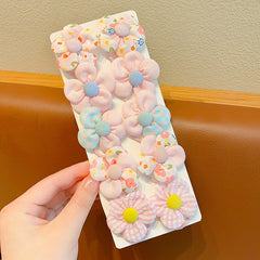 Children's flower hair band, rubber band, elastic headband, girls hairpin