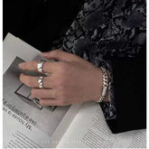 Silver Ring Men's and Women's Open Ring