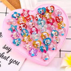 Children's Ring Girls Princess Jewelry Cartoon Small Ring