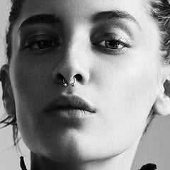 Stainless Steel Nose Ring Titanium Steel C-Type Ear Bone