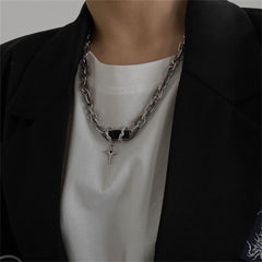 Collarbone Necklace Men's Necklace Hip Hop Jewelry