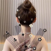 Artefacto para el acabado del cabello, diadema, horquilla, tocado infantil.