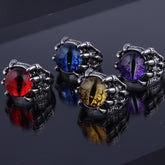 Dragon Claw Eagle Claw Eye Ring Devil's Eye Open Ring