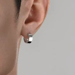 Stud earrings men's retro cross earrings