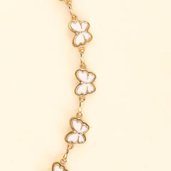 Cadena de cintura de mariposa de metal retro, cadena de cintura con hebilla de metal, cadena corporal (compra mínima de 2 piezas)