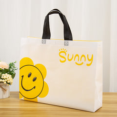 Cartoon cute non-woven bag Spot shopping mall clothing store children's clothing store non-woven bag plus logo shopping gift