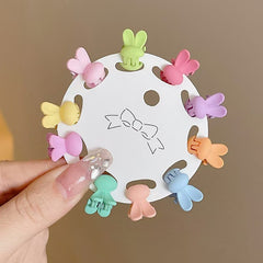 Child bangs broken hair artifact