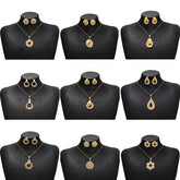 Wholesale Jewelry Elegant Classical Geometric Plating Jewelry Set