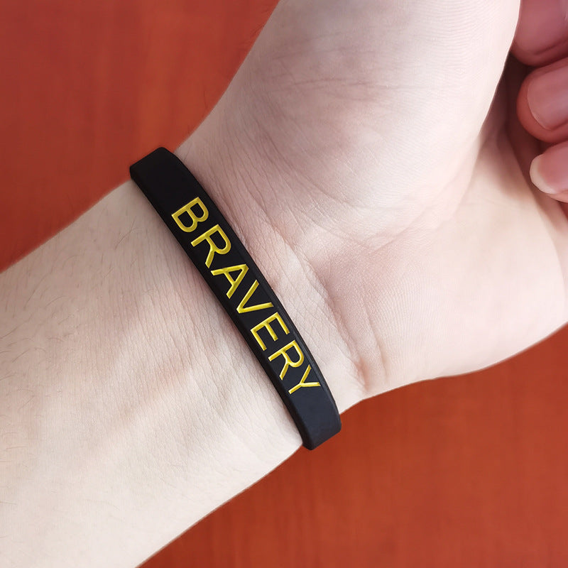 Pulsera de silicona para mujer y hombre 
