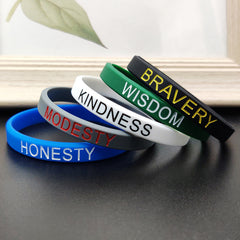 Pulsera de silicona para mujer y hombre 