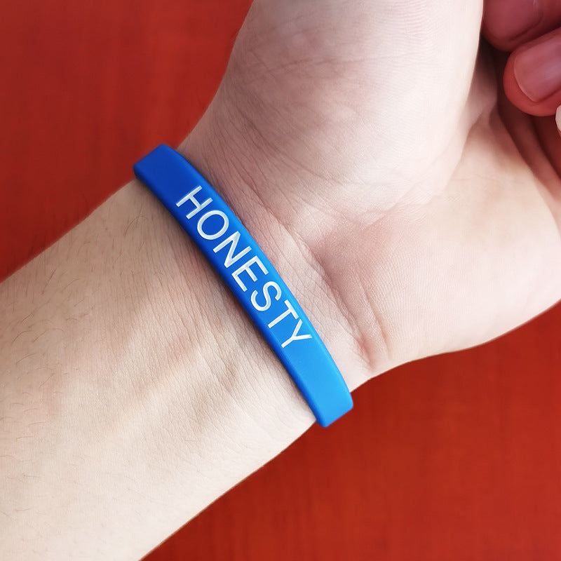 Pulsera de silicona para mujer y hombre 