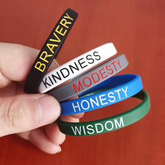 Pulsera de silicona para mujer y hombre 