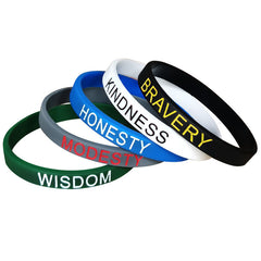 Pulsera de silicona para mujer y hombre 