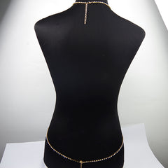 Cadena de garra para vacaciones en la playa de moda, cadena para el cuerpo, cadena para el pecho 