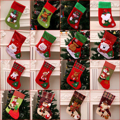 Christmas stockings Christmas gift bags Christmas tree pendants