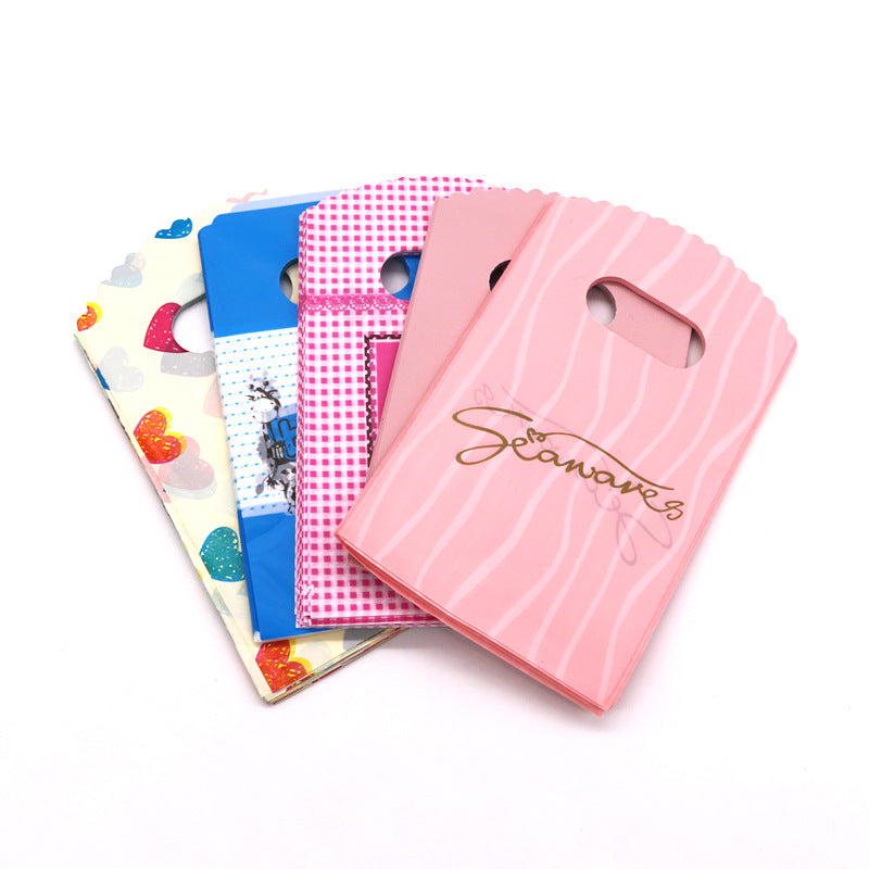 Bolsas de plástico para embalaje de joyas con impresión de estilo de dibujos animados 