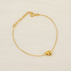 Pulseras informales de acero inoxidable 304 chapadas en oro de 18 quilates con letras de estilo sencillo al por mayor