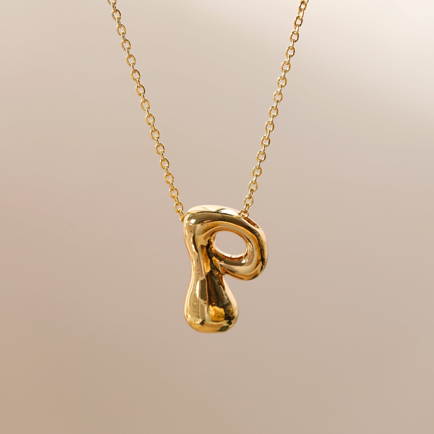 Wholesale Jewelry Beach Sweet Commute letter 304 Stainless Steel 18K Gold Plated Chain Pendant Necklace