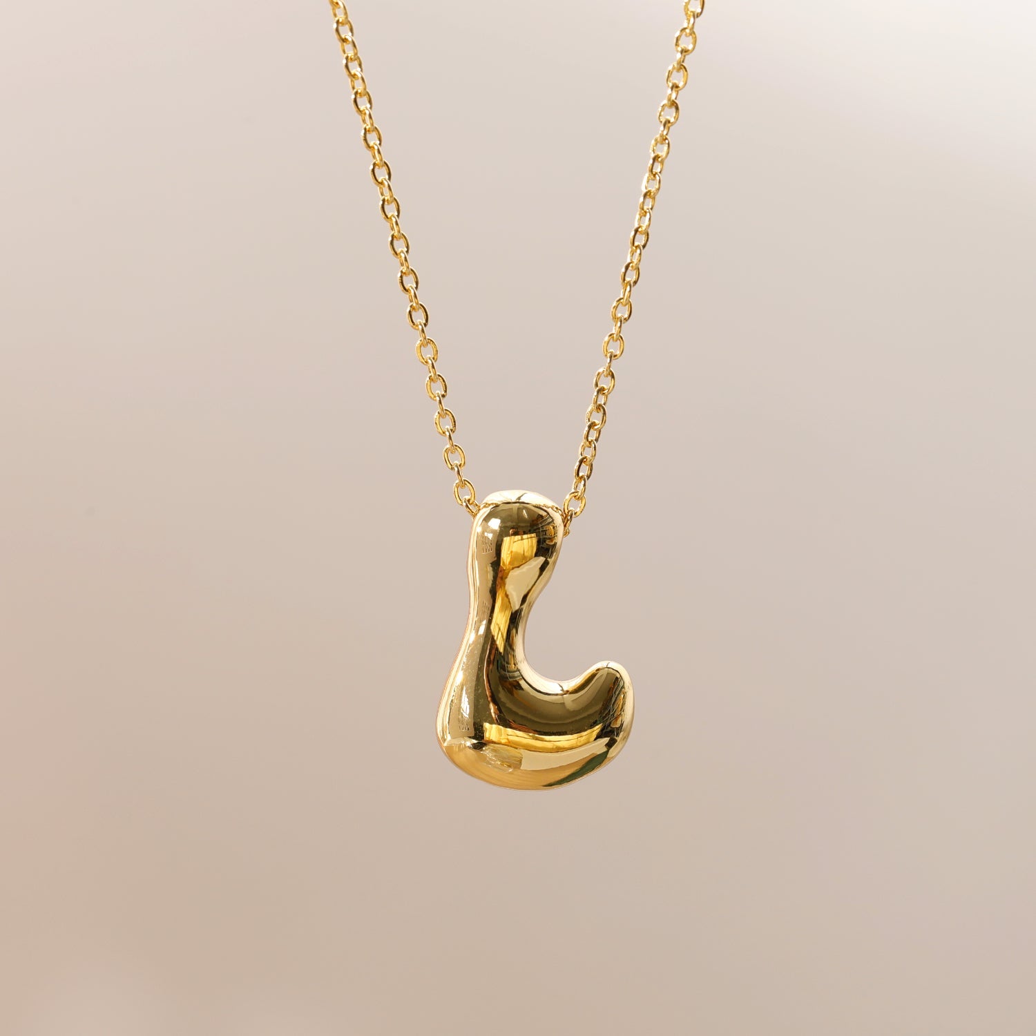 Wholesale Jewelry Beach Sweet Commute letter 304 Stainless Steel 18K Gold Plated Chain Pendant Necklace