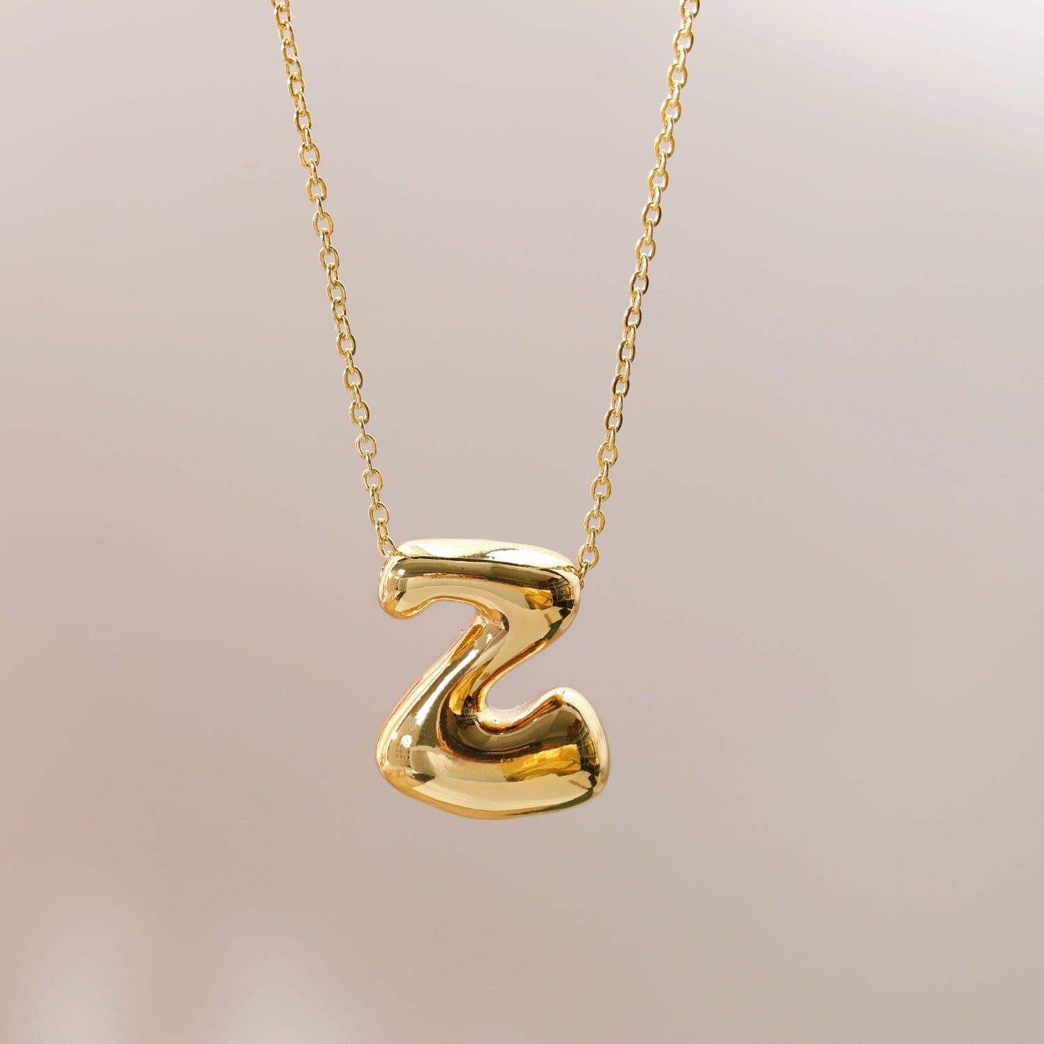 Wholesale Jewelry Beach Sweet Commute letter 304 Stainless Steel 18K Gold Plated Chain Pendant Necklace