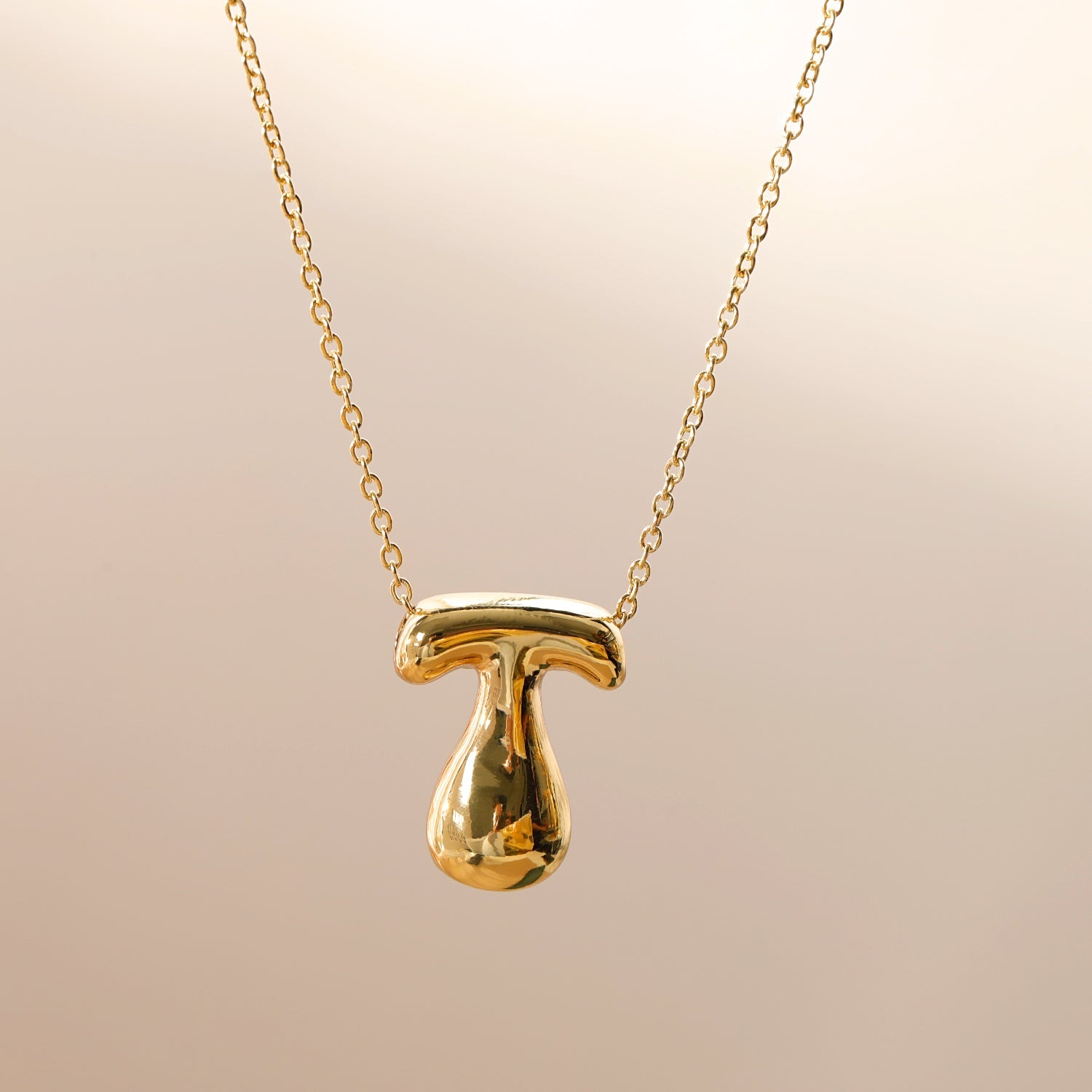 Wholesale Jewelry Beach Sweet Commute letter 304 Stainless Steel 18K Gold Plated Chain Pendant Necklace