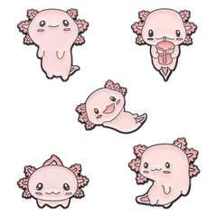 Broches para mujer con diseño de animales de dibujos animados, estampados en aleación y barnizado al horno (12 piezas por paquete) 