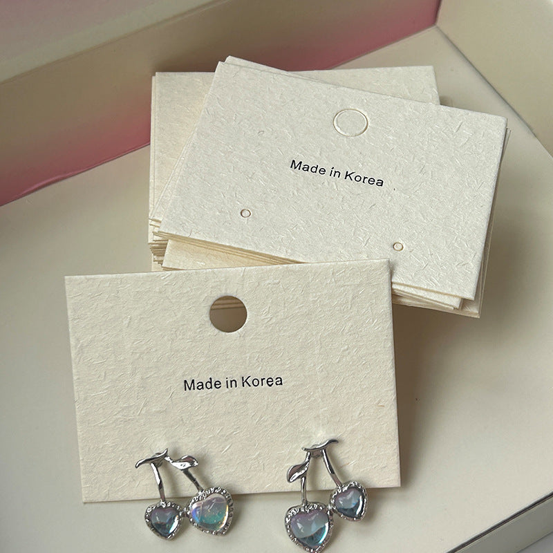 1 pieza elegante estilo simple fecha diaria color sólido joyería tarjeta
