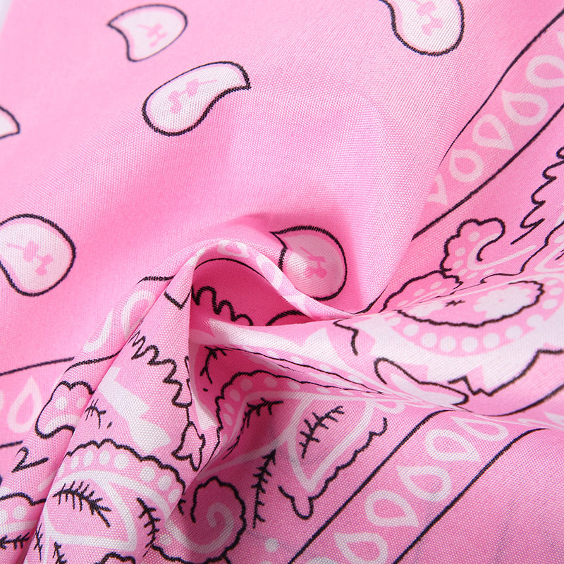 Bandanas unisex de poliéster con estampado de cachemira y hip hop