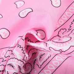 Bandanas unisex de poliéster con estampado de cachemira y hip hop