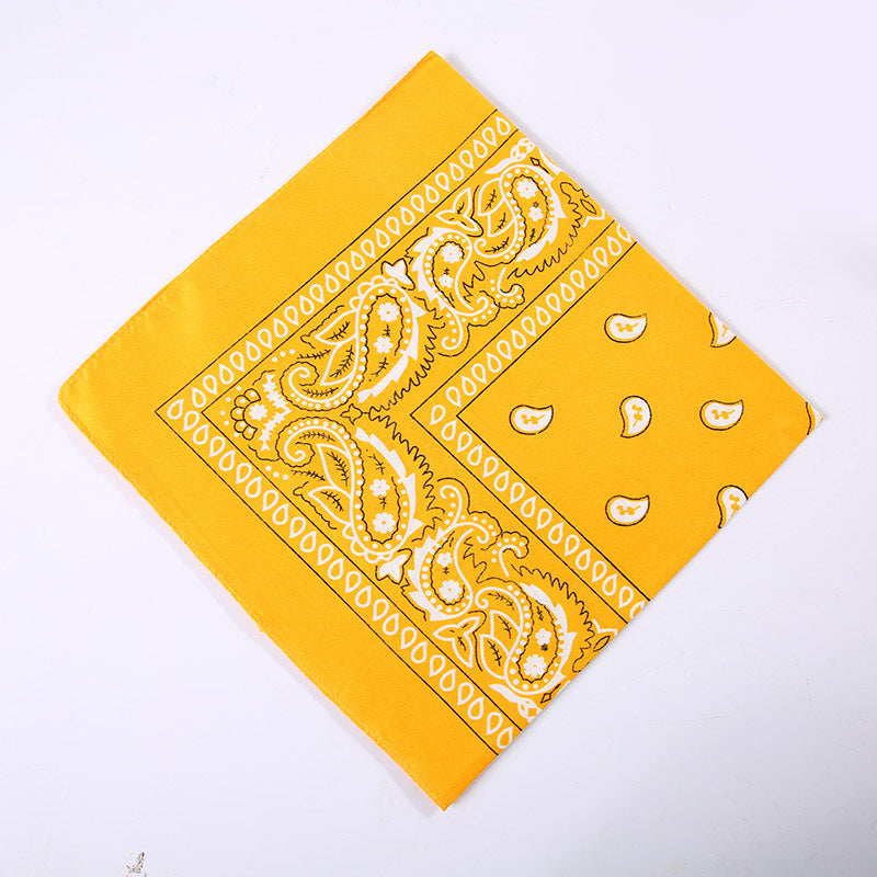 Bandanas unisex de poliéster con estampado de cachemira y hip hop