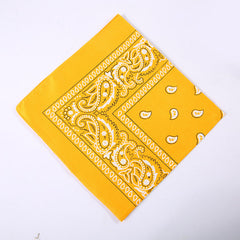 Bandanas unisex de poliéster con estampado de cachemira y hip hop