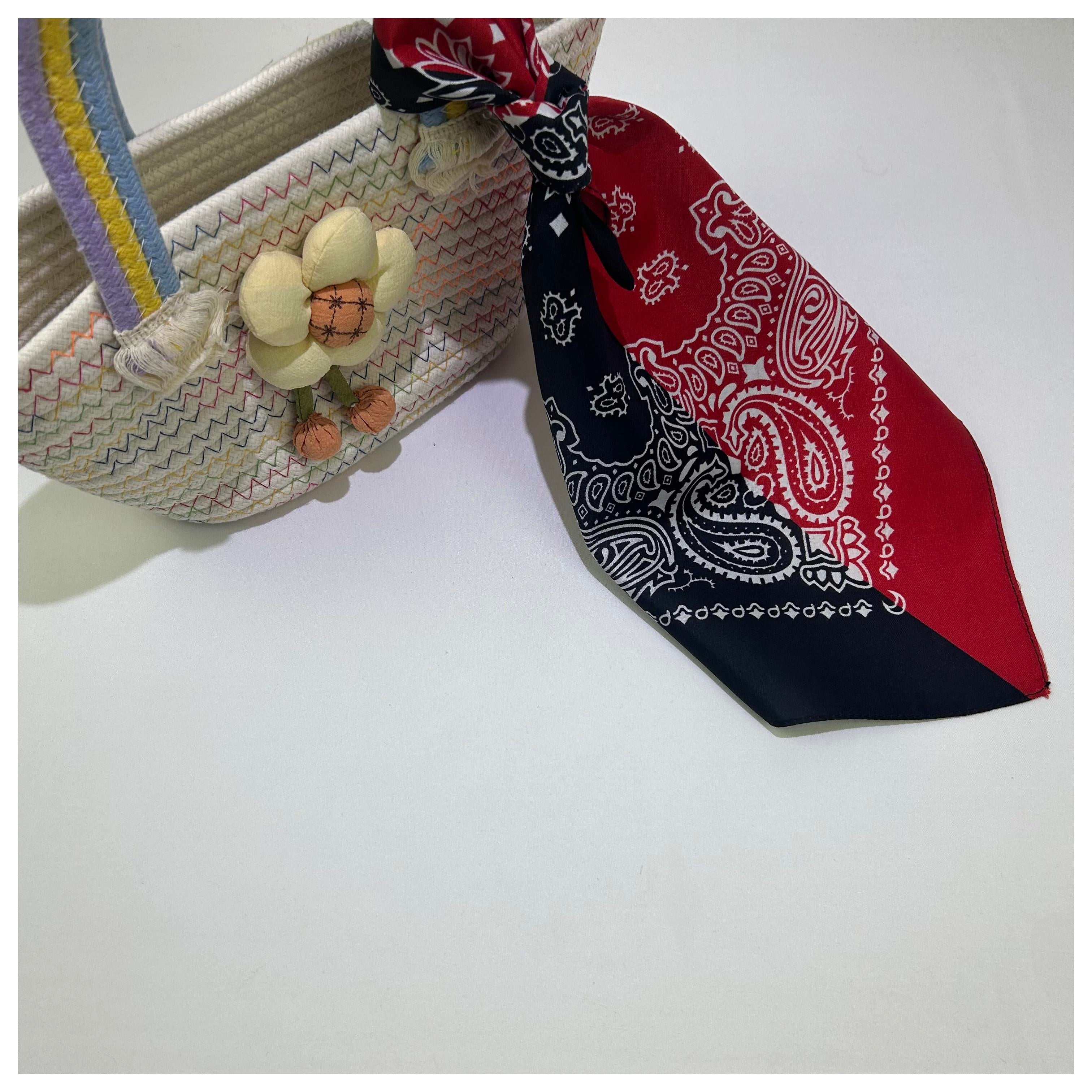 Bandanas unisex de poliéster con estampado de cachemira y hip hop