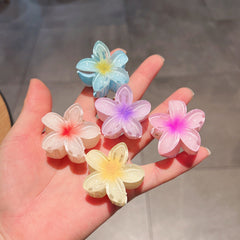 Pinza para el cabello con forma de huevo color caramelo para mujer, red roja, súper hada, tamaño pequeño, pinza para el cabello con recogido, pinza para el cabello con temperamento de tiburón, pinza para el cabello, tocado al por mayor