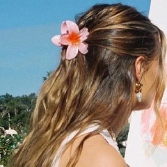 Pinza para el cabello con forma de huevo color caramelo para mujer, red roja, súper hada, tamaño pequeño, pinza para el cabello con recogido, pinza para el cabello con temperamento de tiburón, pinza para el cabello, tocado al por mayor