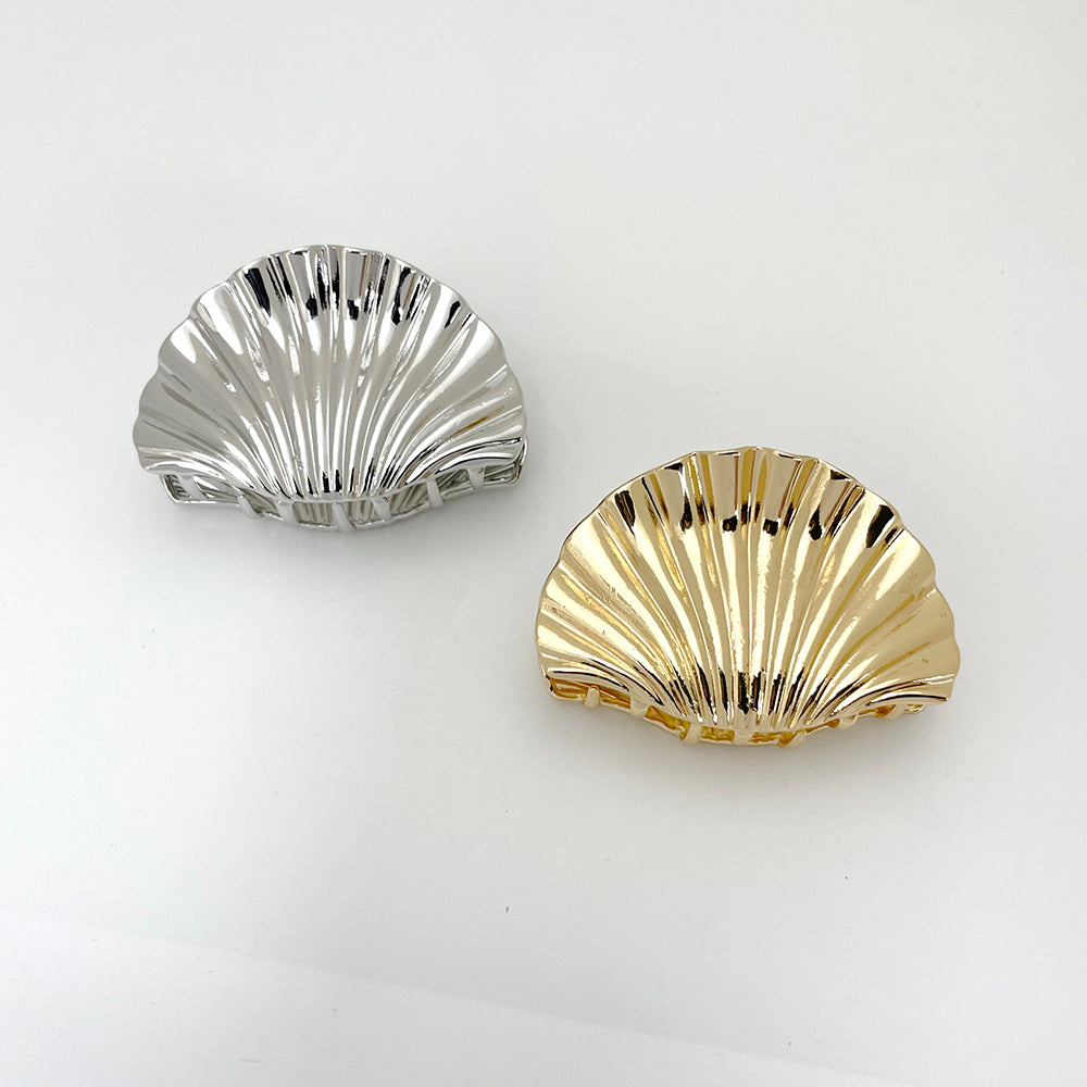 Pinzas para el pelo de aleación con conchas de estilo clásico y elegante para mujer