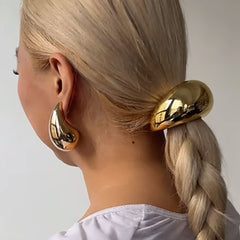 Coletero de aleación con lazo de estilo clásico y elegante para mujer