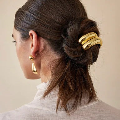 Coletero de aleación con lazo de estilo clásico y elegante para mujer