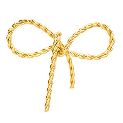 1 pieza 28*20 mm 28*42 mm 33*29 mm 304 acero inoxidable chapado en oro de 18 quilates colgante de nudo de lazo pulido