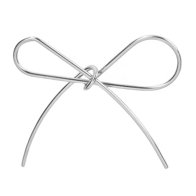 1 pieza 28*20 mm 28*42 mm 33*29 mm 304 acero inoxidable chapado en oro de 18 quilates colgante de nudo de lazo pulido