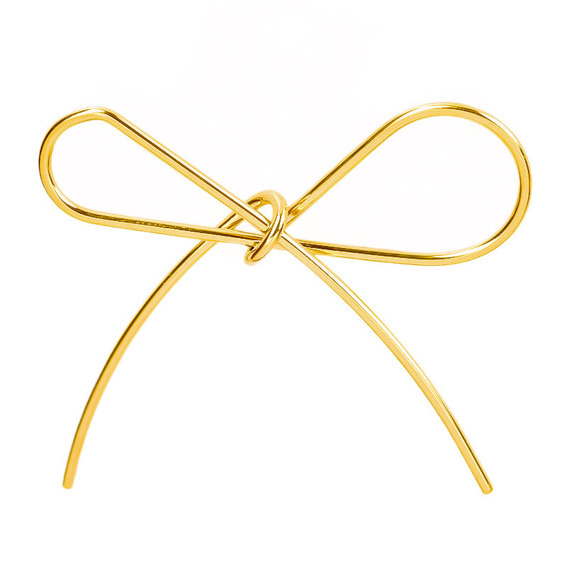 1 pieza 28*20 mm 28*42 mm 33*29 mm 304 acero inoxidable chapado en oro de 18 quilates colgante de nudo de lazo pulido