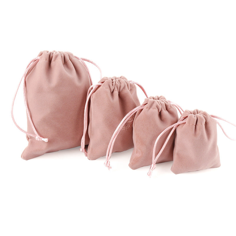 Bolsas de embalaje para joyas de tela, estilo clásico, sencillas, para uso diario, para vacaciones, de color sólido 