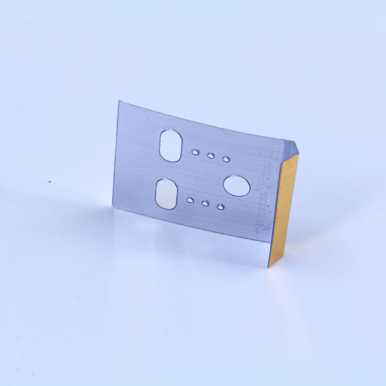 E1471 - Cartón de plástico para joyería, accesorios de bricolaje, embalaje individual con impresión en inglés, 1000 hojas