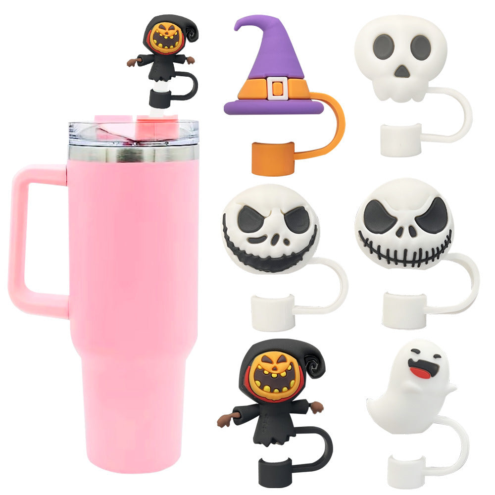 Halloween Elegant Cute Multicolor PVC Straw Decorative Cap 1 Piece