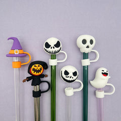 Halloween Elegant Cute Multicolor PVC Straw Decorative Cap 1 Piece