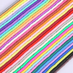 Gran oferta de juego de cuentas suaves de color bohemio con junta suave, hechas a mano, para joyería (10 unidades)