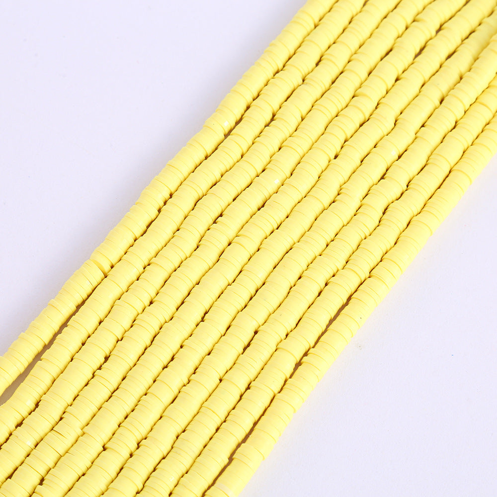 Gran oferta de juego de cuentas suaves de color bohemio con junta suave, hechas a mano, para joyería (10 unidades)