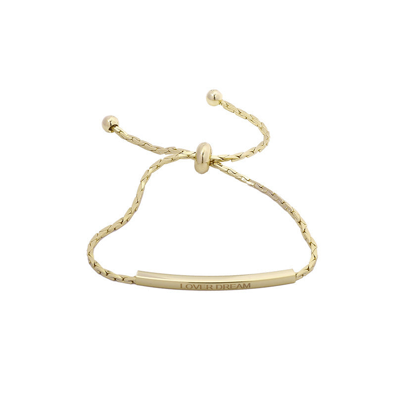 Elegantes pulseras básicas de ropa urbana con forma de corazón, mariposa, acero titanio y circonitas, disponibles a granel.
