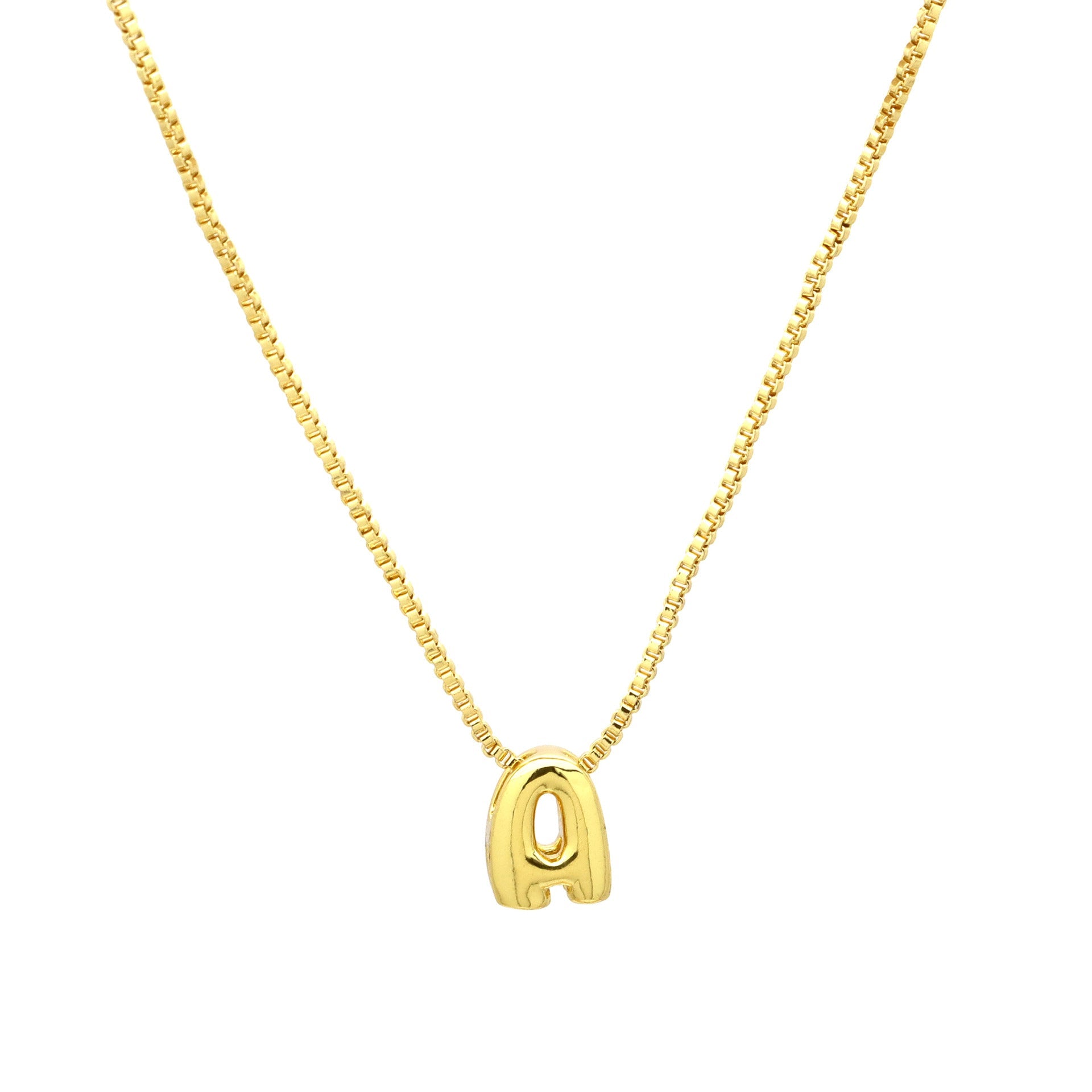 1 cadena colgante con letras de cobre de 6 x 7 mm (cada 2 piezas) 