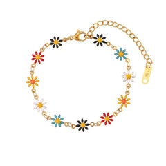 Joyería al por mayor, elegante, estilo urbano, con forma de corazón, mariposa, chapado en acero de titanio, pulseras y collares. 