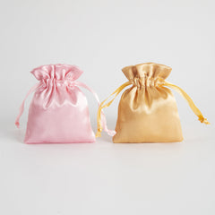 1 Piece Cloth Simple Style Holiday Daily Solid Color Jewelry Packaging Bags